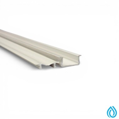 PROFILO IN PVC PIATTO FN18 PER ALLUMINIO