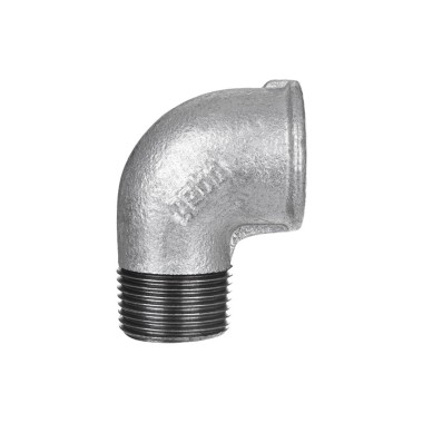 GOMITO IN FERRO ZINCATO M/F