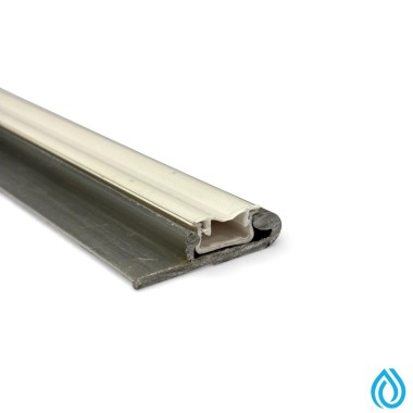 PROFILO FERMATELO SINGOLO IN ALLUMINIO 