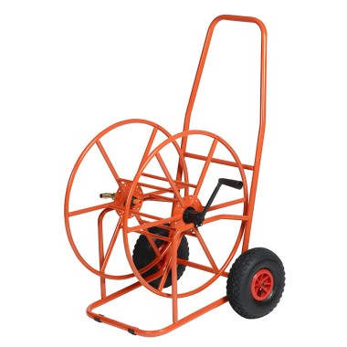 CARRELLO AVVOLGITUBO PROFESSIONALE IN ACCIAIO VERNICIATO MOD. 410RG