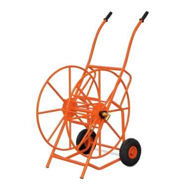 CARRELLO AVVOLGITUBO PROFESSIONALE IN ACCIAIO VERNICIATO MOD. 420
