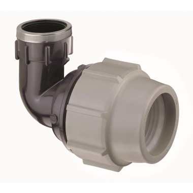 CURVA A 90° FILETTATA FEMMINA