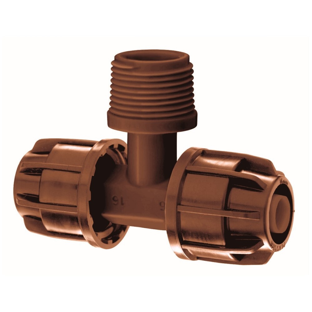 TI FILETTATO MASCHIO MARRONE