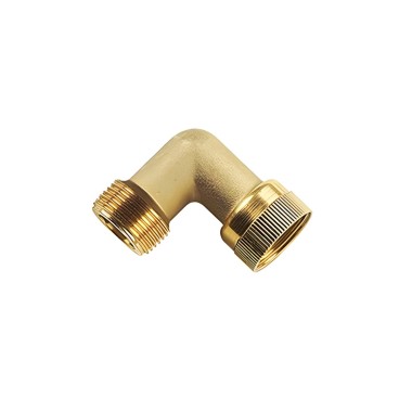 COLLETTORE AD ANGOLO ø 1 OTTONE M/F