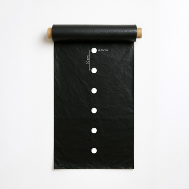 MINIROTOLO DA PACCIAMATURA PX NERO 100 m