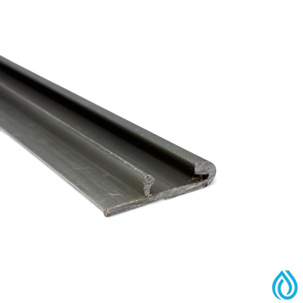 PROFILO FERMATELO SINGOLO IN ALLUMINIO 