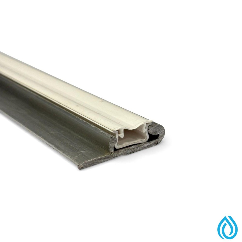 PROFILO FERMATELO SINGOLO IN ALLUMINIO 